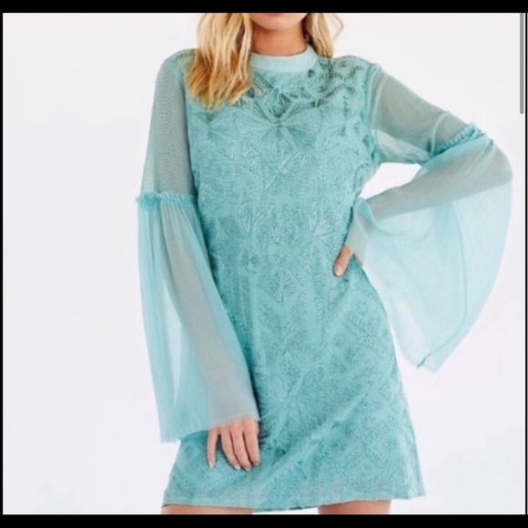 NWT $300 Free People Cleo Mini Dress Canton Party Cocktail Holiday Size 2 - Picture 2 of 11